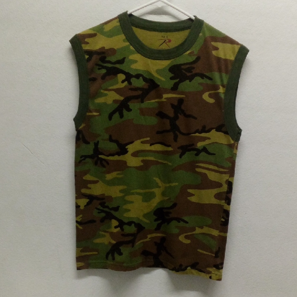 Rothco Camouflage Sleeveless Shirt